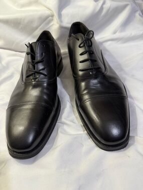 To Boot New York Adrian Derrick Black Cap Toe Oxford Men Size 11